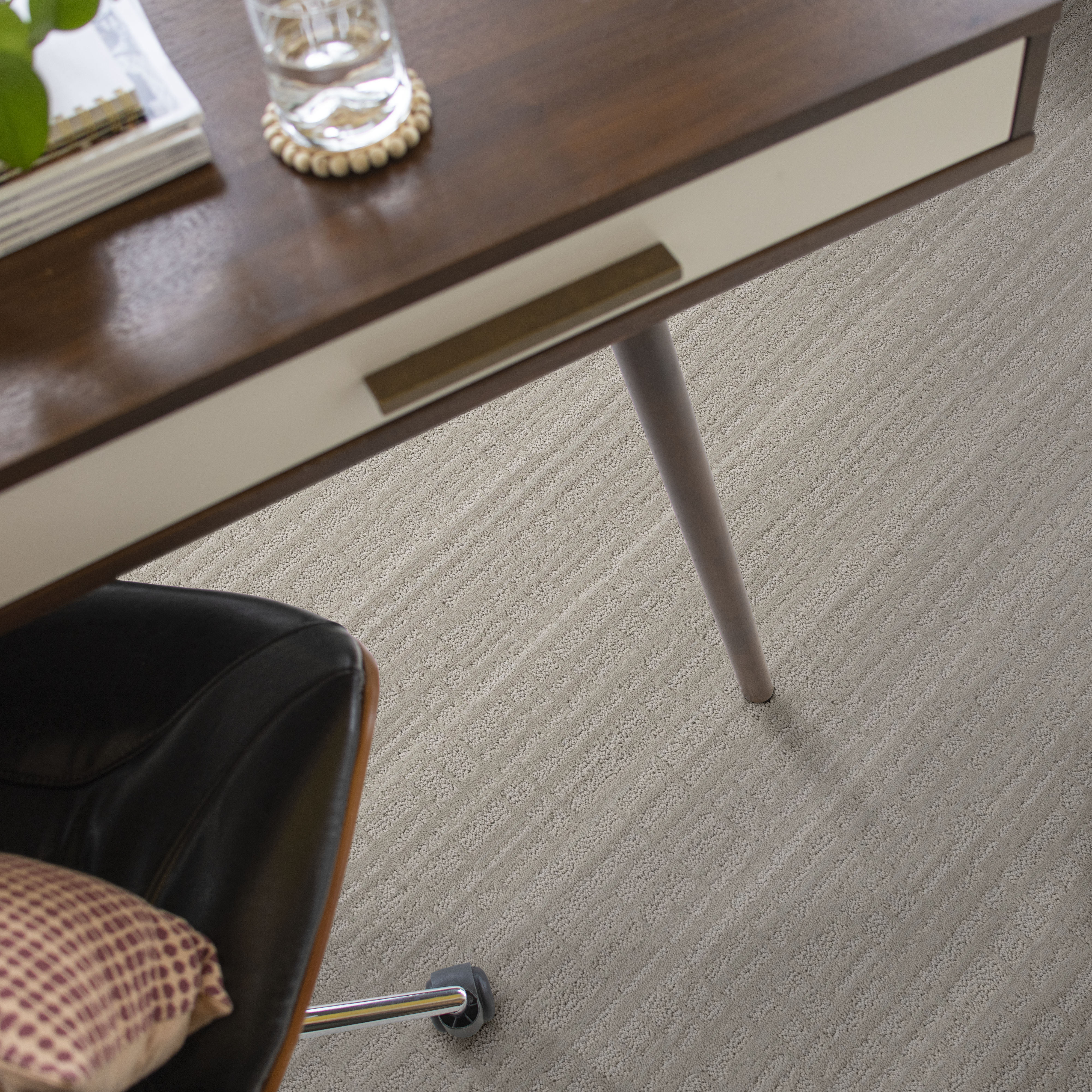 Skyline Shift - Silver Cloud Carpet | Shaw Floors